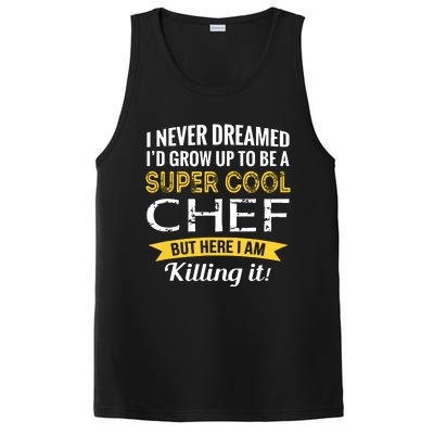 Chef Gifts Funny PosiCharge Competitor Tank