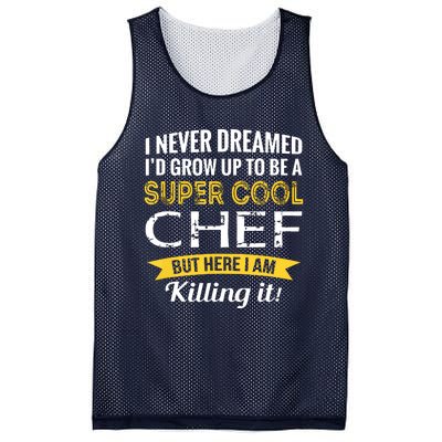 Chef Gifts Funny Mesh Reversible Basketball Jersey Tank