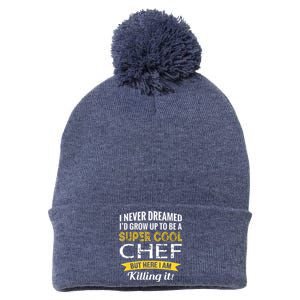 Chef Gifts Funny Pom Pom 12in Knit Beanie