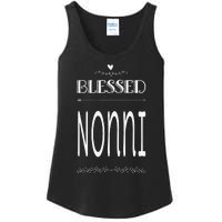 Cute Gift For Grandma Grandmother Blessed Nonni Ladies Essential Tank