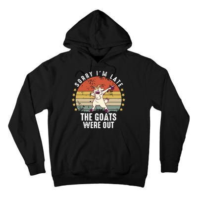 Cute Goat Funny Goat Farm Animal Tall Hoodie