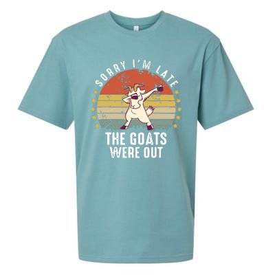 Cute Goat Funny Goat Farm Animal Sueded Cloud Jersey T-Shirt