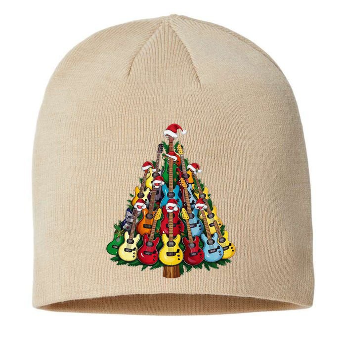 Christmas Guitar For Music Loversand Sustainable Beanie