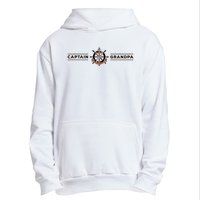 Captain Grandpa Family Grandchild Boating Urban Pullover Hoodie