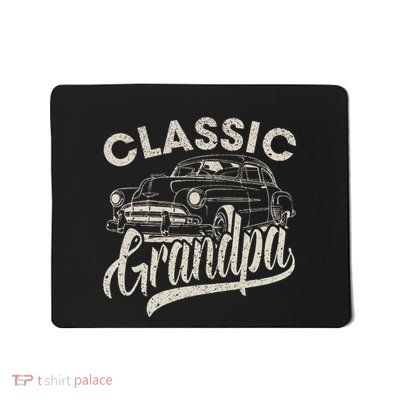 Classic Grandpa Funny Saying Car Lover Dad Papa Grandpa Mousepad
