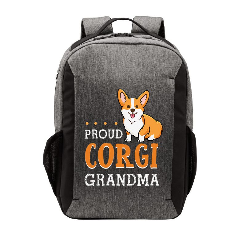 Corgi Grandma Funny Mother's Day Dog Lover Gift Proud Vector Backpack