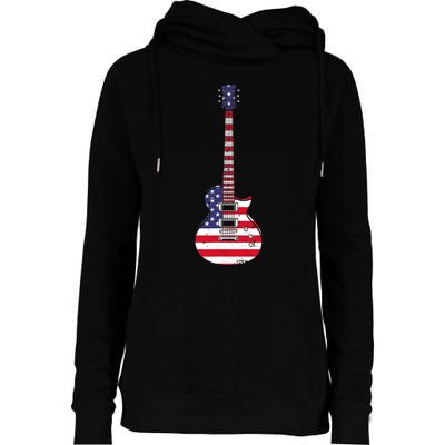 Cool Guitar For Men Women Musician Electric Guitarist Music Womens Funnel Neck Pullover Hood