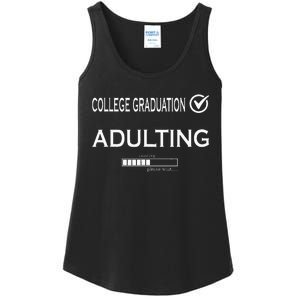 College Graduation Funny Graduate School Ladies Essential Tank