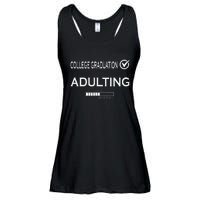 College Graduation Funny Graduate School Ladies Essential Flowy Tank