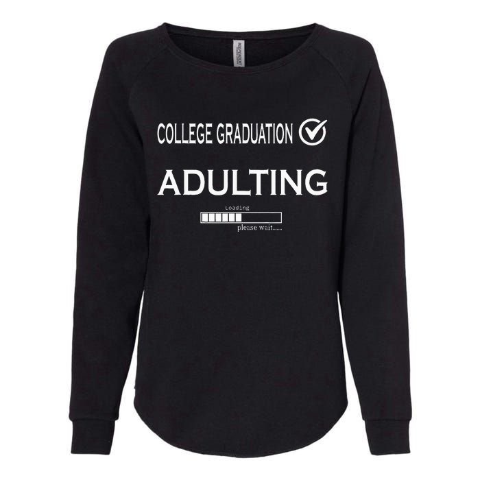 College Graduation Funny Graduate School Womens California Wash Sweatshirt