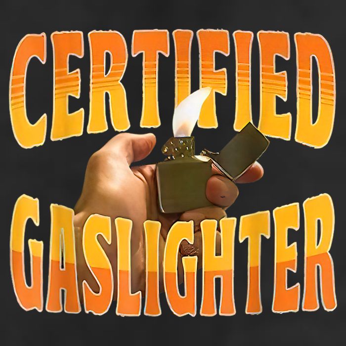 Certified Gaslighter Funny Sarcasm Oddly Specific Meme 15oz Campfire Ceramic Mug