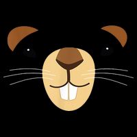 Cute Groundhog Face Cooling Performance Crew T-Shirt