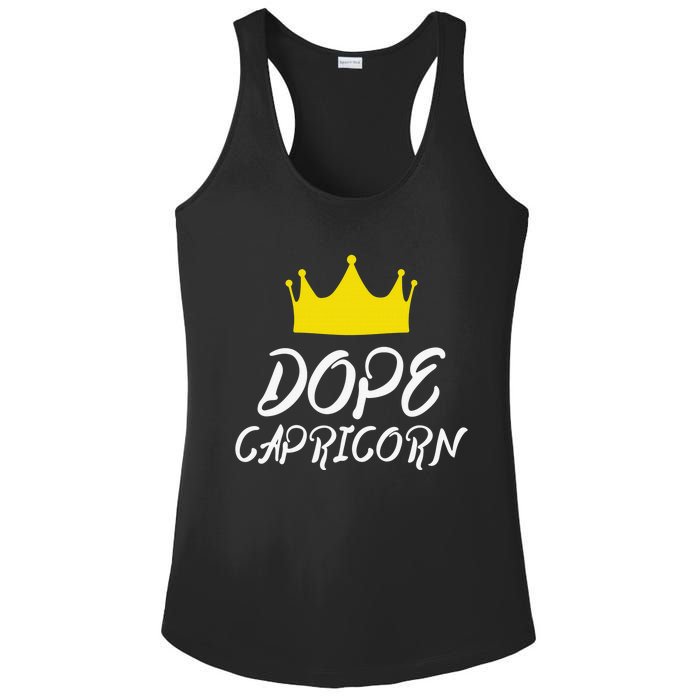 Capricorn Gifts Funny Dec Jan Birthday Astrology Zodiac Sign Ladies PosiCharge Competitor Racerback Tank