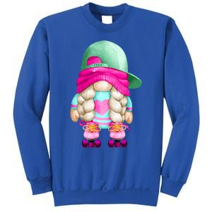 Cute Gnome Family Group Halloween Costume For Roller Skater Gift Sweatshirt