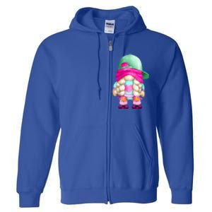 Cute Gnome Family Group Halloween Costume For Roller Skater Gift Full Zip Hoodie