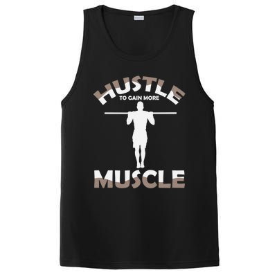 Calisthenics Ghetto Fitness Hustle To Gain Muscle Cute Gift PosiCharge Competitor Tank