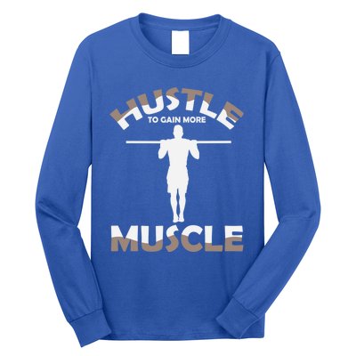 Calisthenics Ghetto Fitness Hustle To Gain Muscle Cute Gift Long Sleeve Shirt