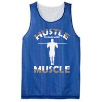 Calisthenics Ghetto Fitness Hustle To Gain Muscle Cute Gift Mesh Reversible Basketball Jersey Tank