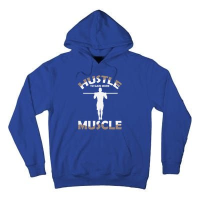 Calisthenics Ghetto Fitness Hustle To Gain Muscle Cute Gift Tall Hoodie