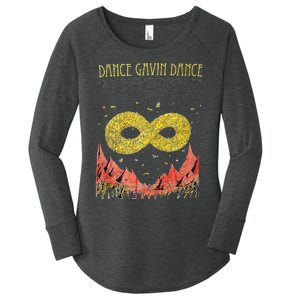 Christmas Gifts For Dance Gavin Dance Lovers Love Dance Women's Perfect Tri Tunic Long Sleeve Shirt