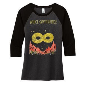 Christmas Gifts For Dance Gavin Dance Lovers Love Dance Women's Tri-Blend 3/4-Sleeve Raglan Shirt