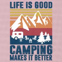 Camping Gifts For Camper Camping Makes It Better 25L Jumbo Tote