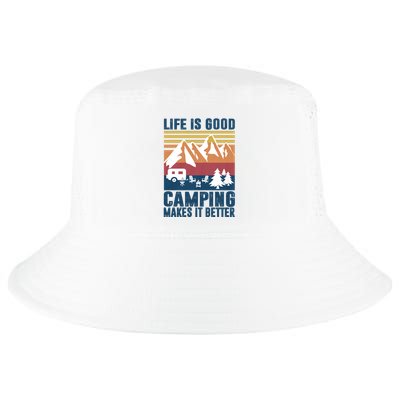 Camping Gifts For Camper Camping Makes It Better Cool Comfort Performance Bucket Hat