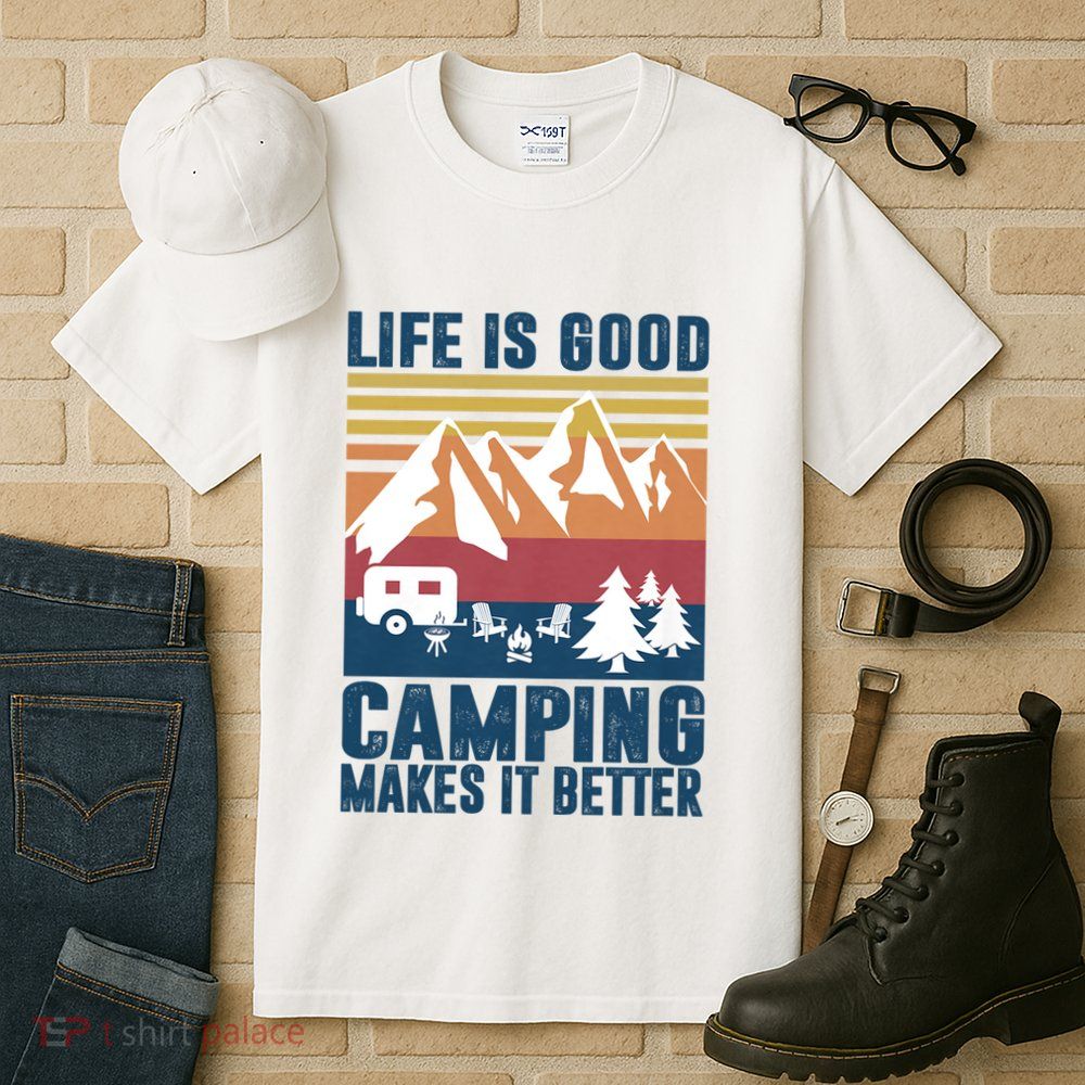 Camping Gifts For Camper Camping Makes It Better Tall T-Shirt