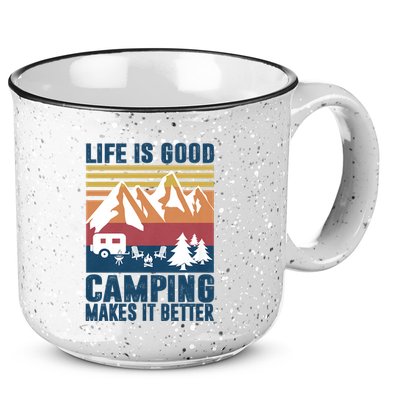 Camping Gifts For Camper Camping Makes It Better 15oz Campfire Ceramic Mug