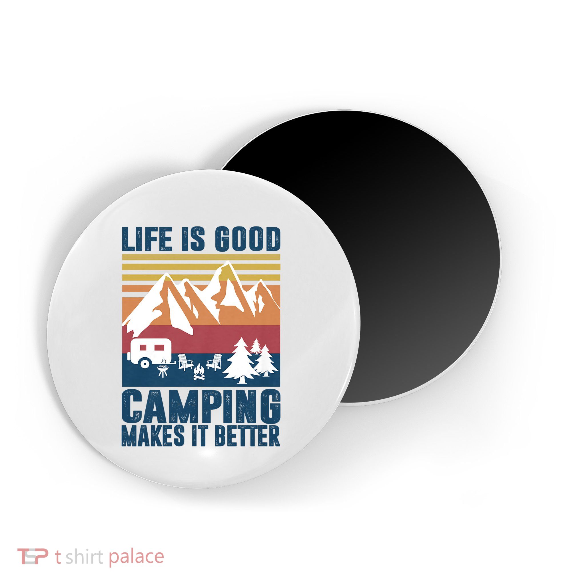 Camping Gifts For Camper Camping Makes It Better Magnet