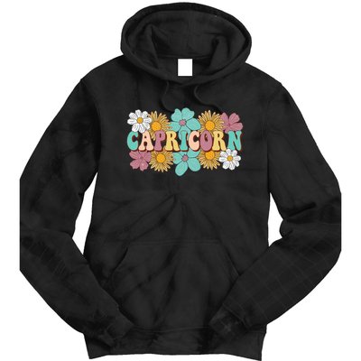 Capricorn Gifts Funny Dec Jan Birthday Astrology Zodiac Sign Tie Dye Hoodie