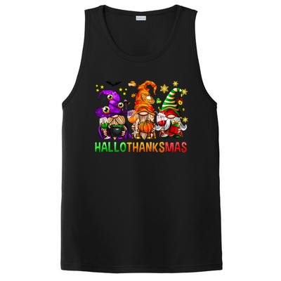 Cute Gnomies Family Christmas Funny Vacation PosiCharge Competitor Tank