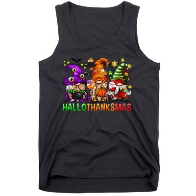 Cute Gnomies Family Christmas Funny Vacation Tank Top