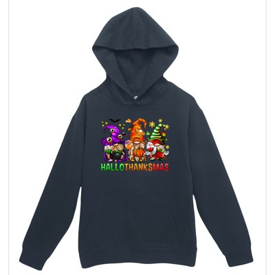 Cute Gnomies Family Christmas Funny Vacation Urban Pullover Hoodie