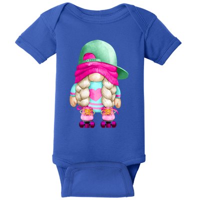 Cute Gnome Family Group Halloween Costume For Roller Skater Gift Baby Bodysuit
