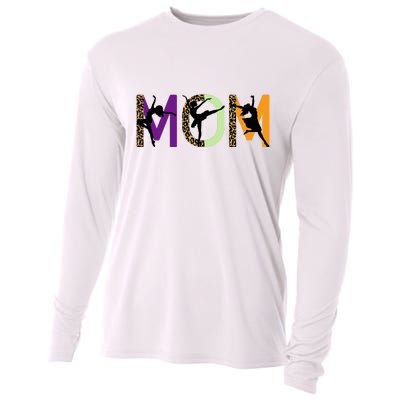 Cute Gift For Mom Of Dancer MotherS Day Cooling Performance Long Sleeve Crew