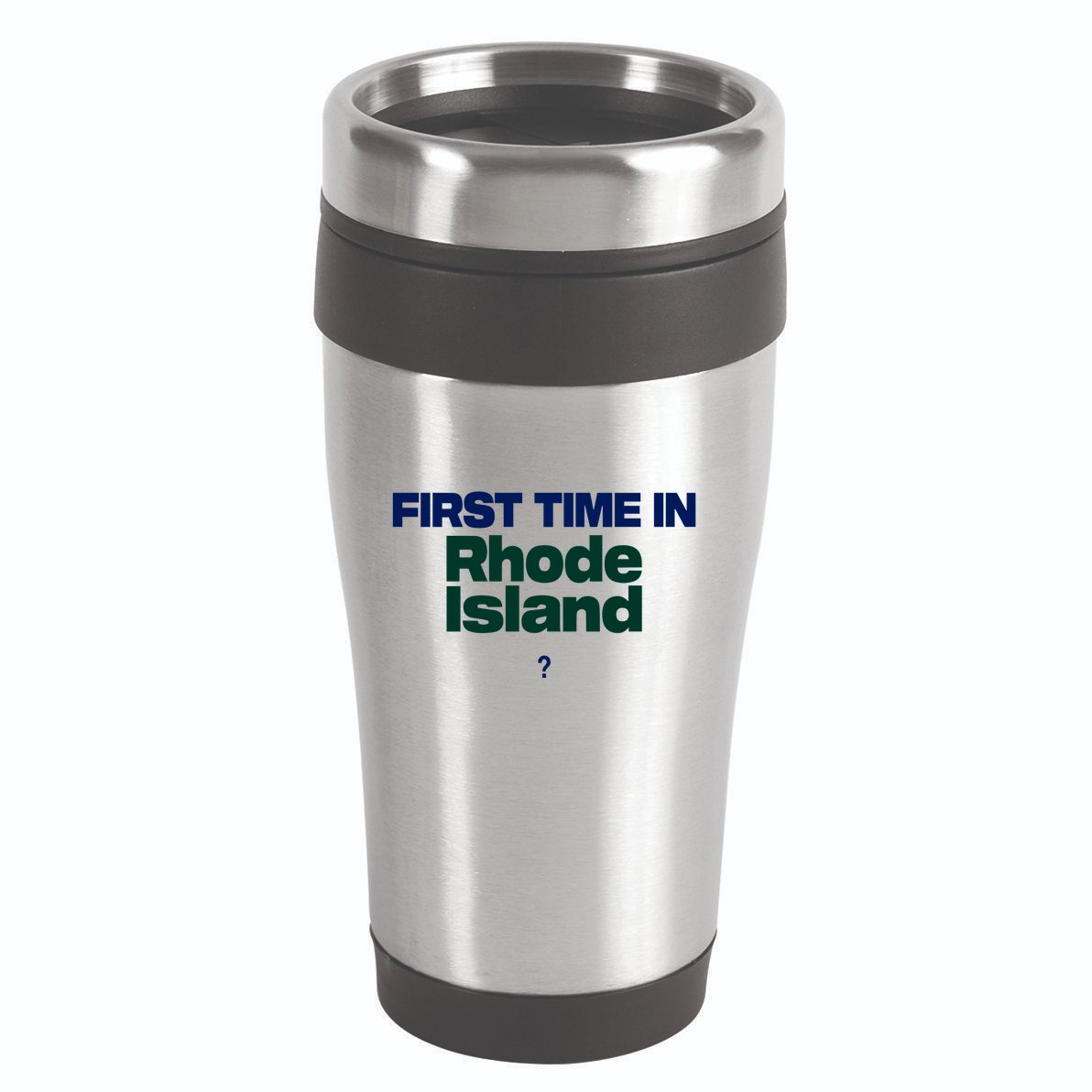 Cal Gif First Time In Rhode Island 16oz Travel Tumbler