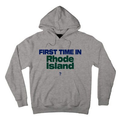 Cal Gif First Time In Rhode Island Tall Hoodie