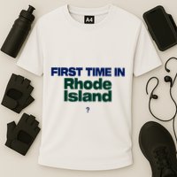 Cal Gif First Time In Rhode Island Performance Shirt