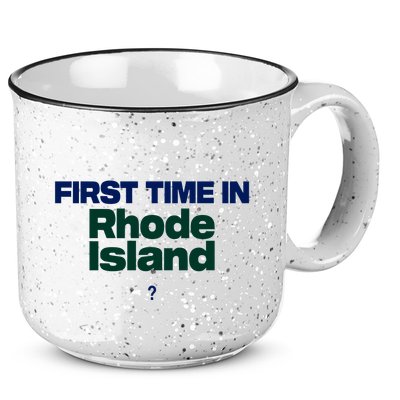 Cal Gif First Time In Rhode Island 15oz Campfire Ceramic Mug