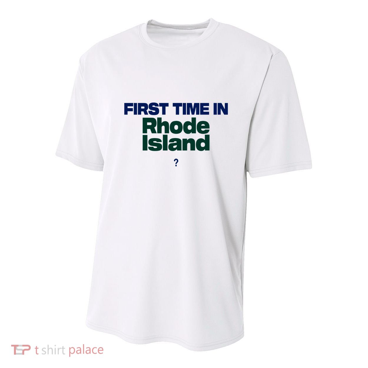 Cal Gif First Time In Rhode Island Youth Performance Sprint T-Shirt