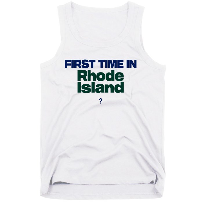 Cal Gif First Time In Rhode Island Tank Top