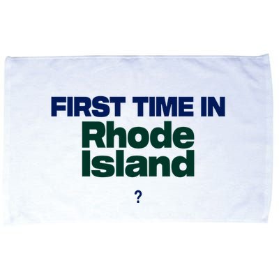 Cal Gif First Time In Rhode Island Microfiber Hand Towel