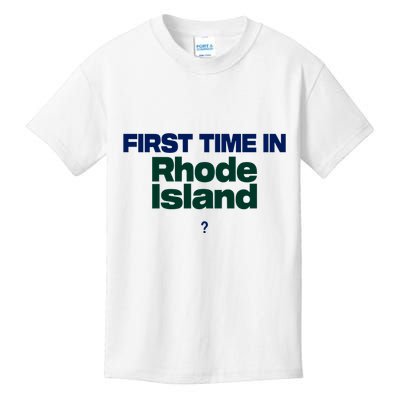 Cal Gif First Time In Rhode Island Kids T-Shirt
