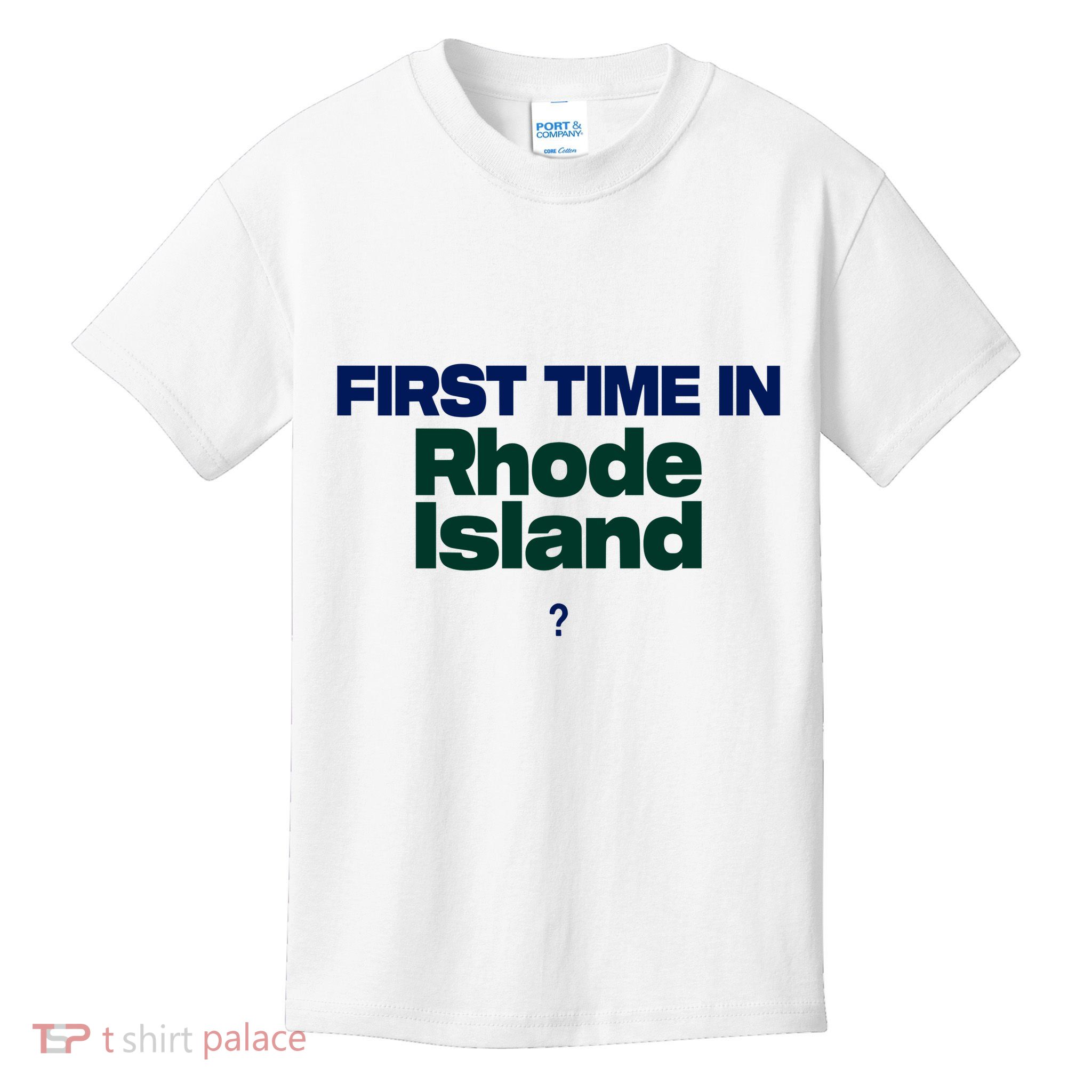 Cal Gif First Time In Rhode Island Kids T-Shirt