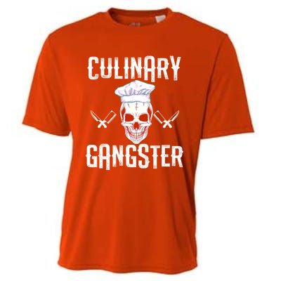 Culinary Gangster Funny Halloween Wear Cute Gift Cooling Performance Crew T-Shirt