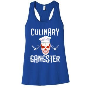 Culinary Gangster Funny Halloween Wear Cute Gift Women's Racerback Tank