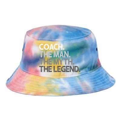 Coach Gift For Coaches Gift The Myth Legend Coaching Great Gift Tie Dye Newport Bucket Hat