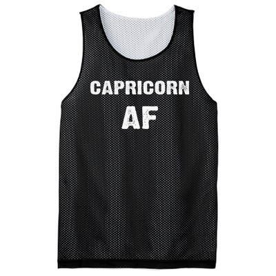 Capricorn Gifts Funny Dec Jan Birthday Astrology Zodiac Sign Mesh Reversible Basketball Jersey Tank