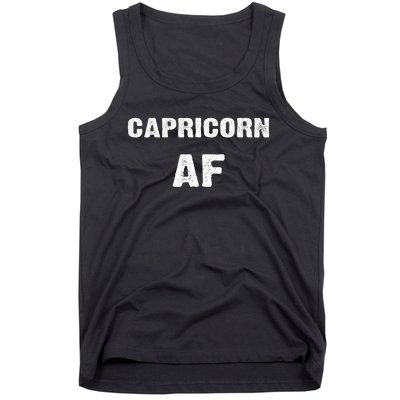 Capricorn Gifts Funny Dec Jan Birthday Astrology Zodiac Sign Tank Top